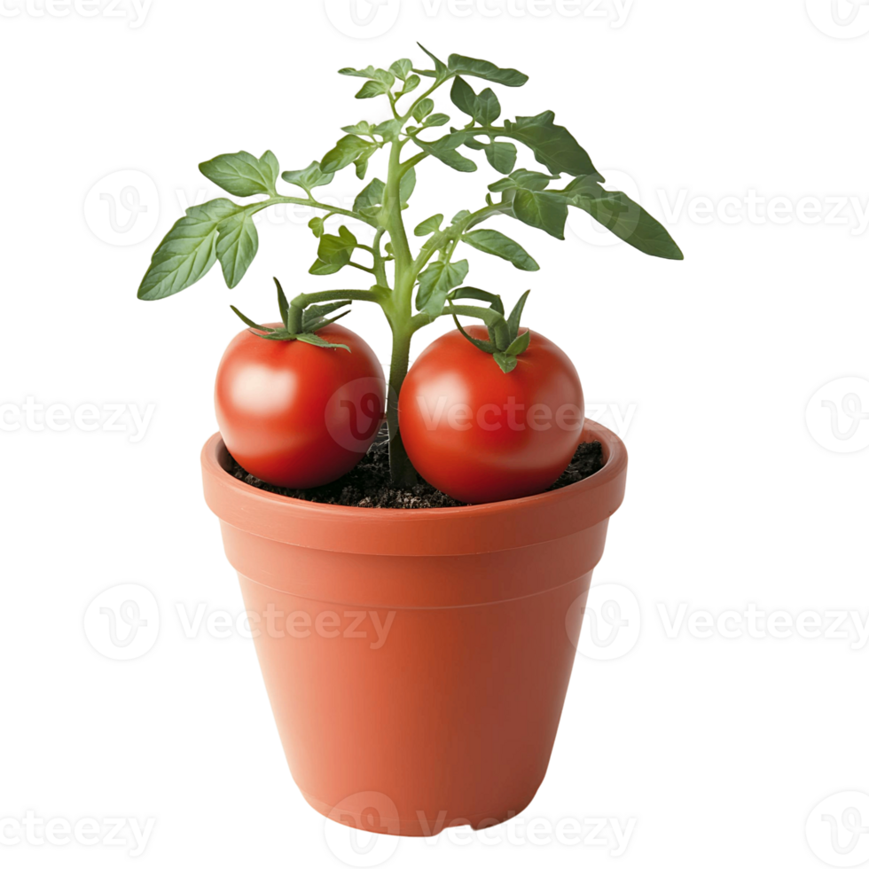 Tomato Plant in Pot png