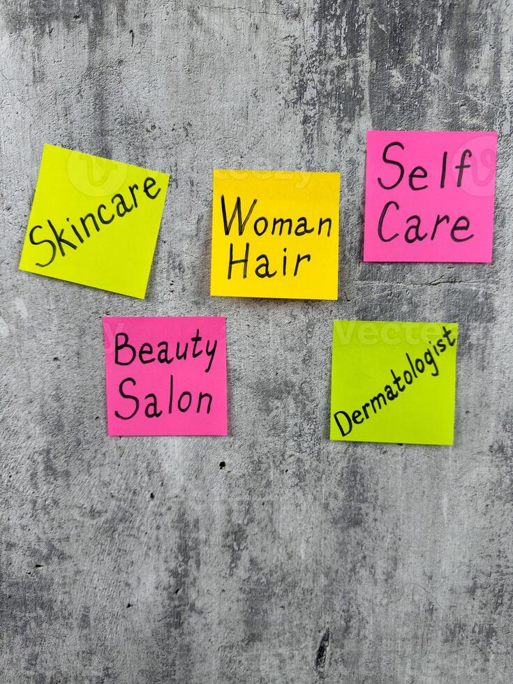 Vertical photo with conceptual idea about taking care of your body. Beauty and fashion industry in the modern world. Important components of skin and body care