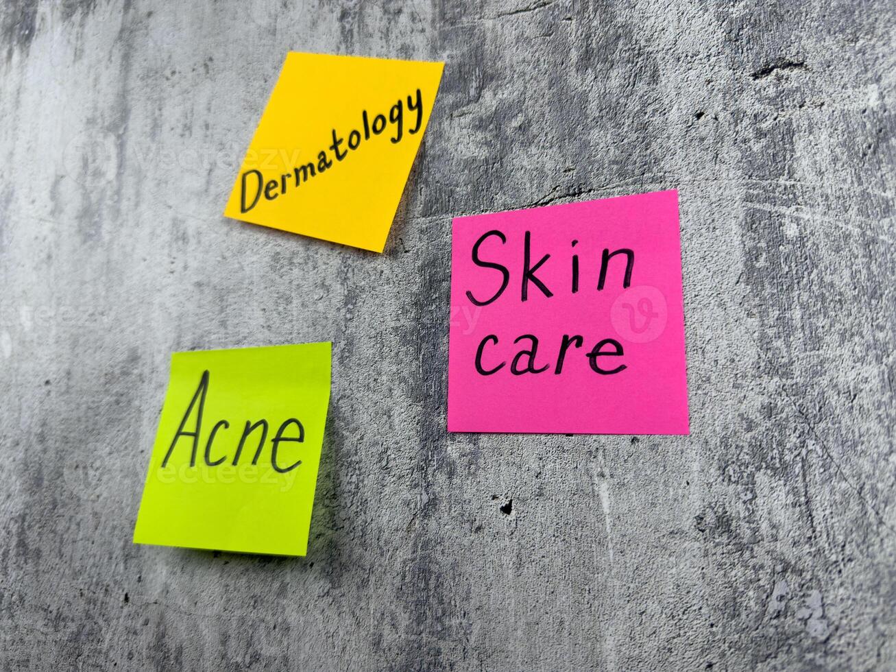 Take care of your skin today. Important reminder about the health of people skin and protection of epidermis. Beauty treatments for skin health concept photo