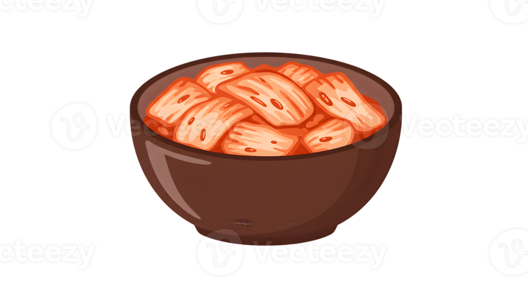 Pixel Art Kimchi In Bowl png