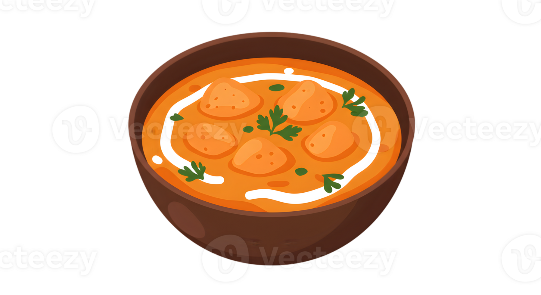 Pixel Art Illustration Of Indian Creamy Dish In Bowl png