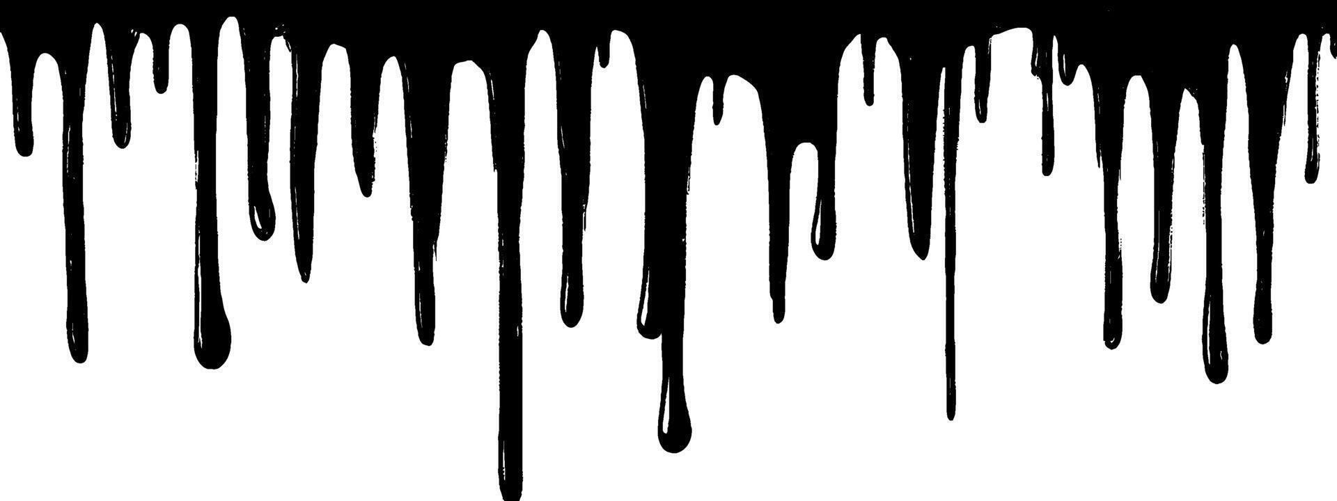 Vintage woodcut texture showcasing intricate paint drips in a monochromatic design vector
