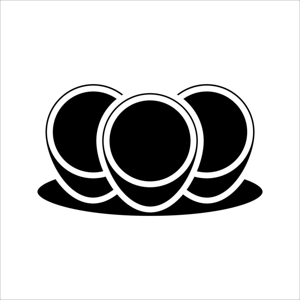 map pin Icon. Symbol isolated white background. illustration. color editable. vector