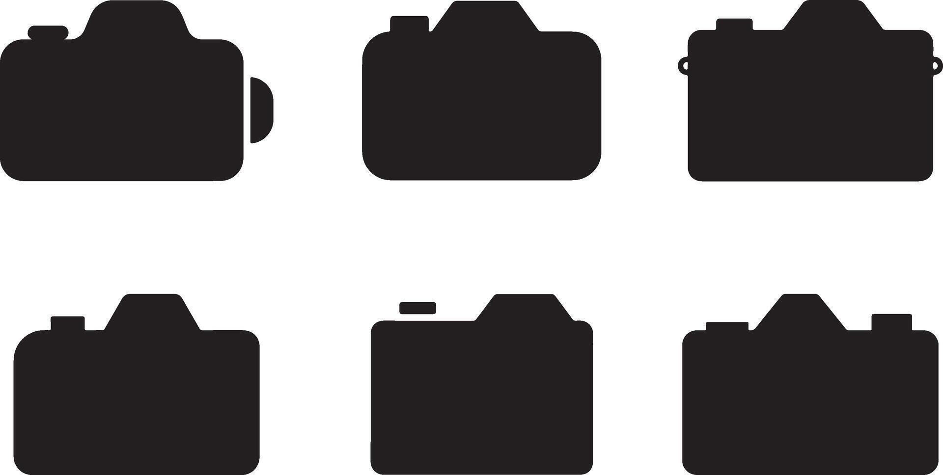 Simple Camera Logo, Flat Illustration Design for Web, Apps And Branding vector