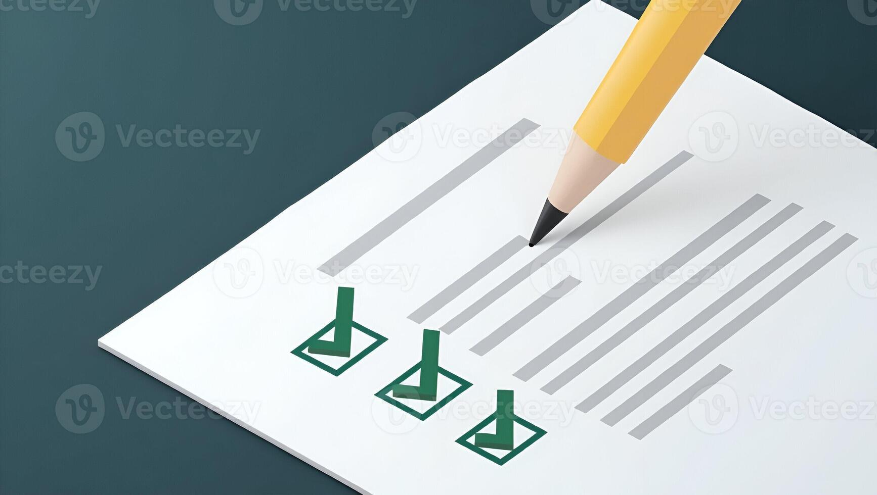 Quality Certificate and Checklist document inspecting target marketing planning assignment with quality management Standardization certification Compliance to regulations service Realistic Set 3 photo