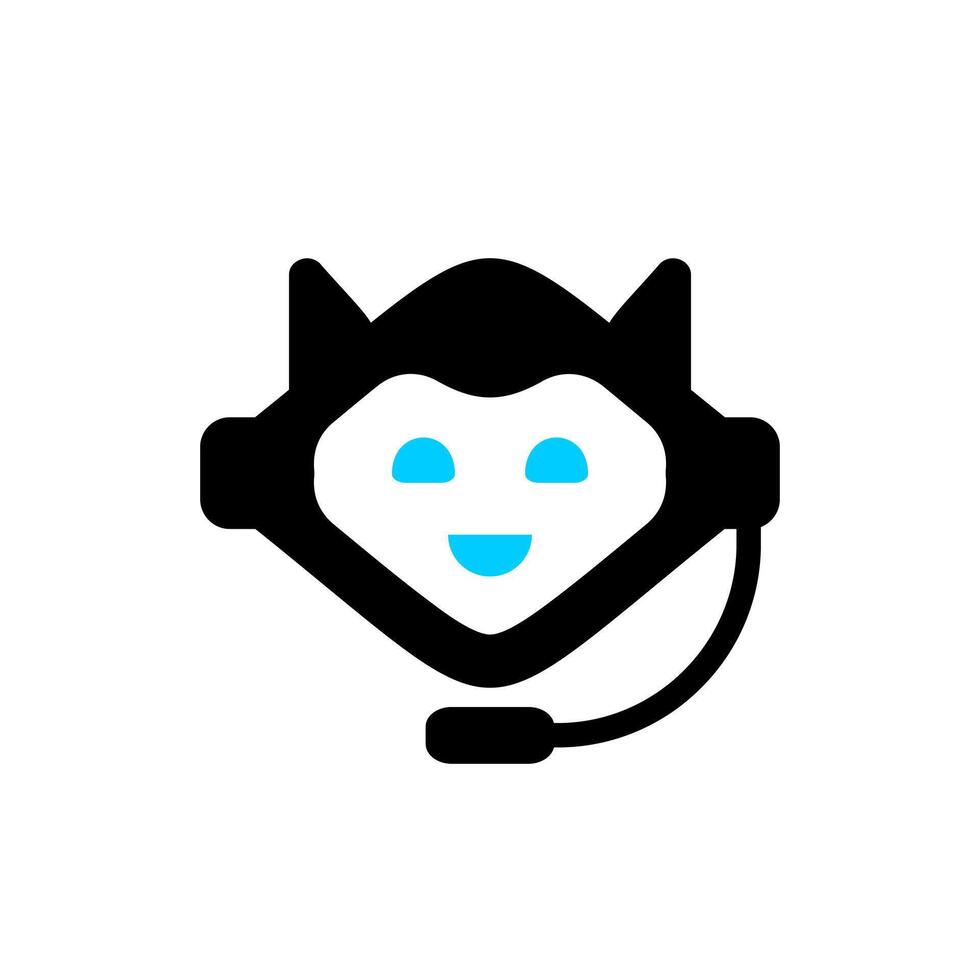 Customer square Service Digital icon or logo isolated sign symbol illustration - high quality black and color style icons vector