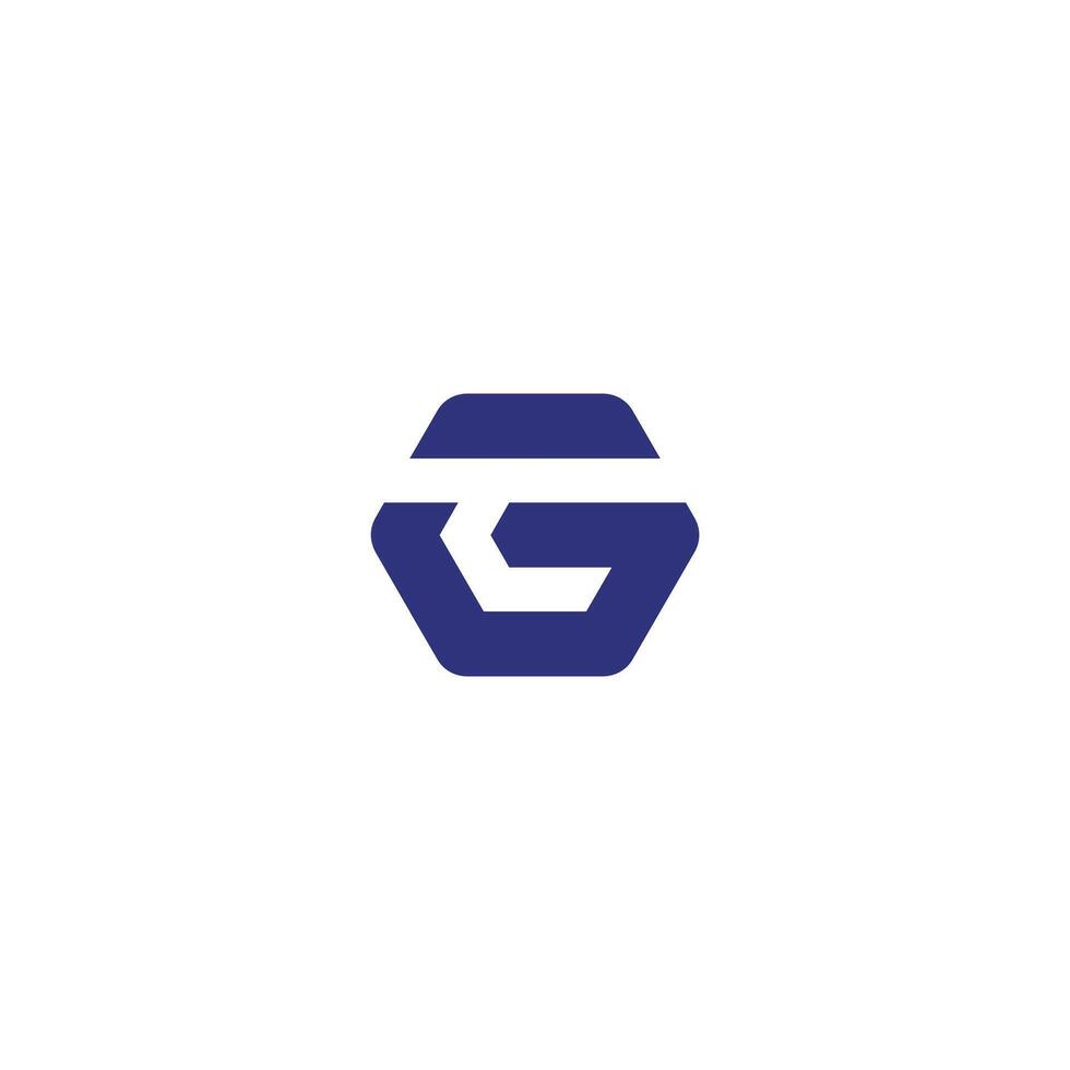 Letter G Arrow Up Success Business Monogram vector