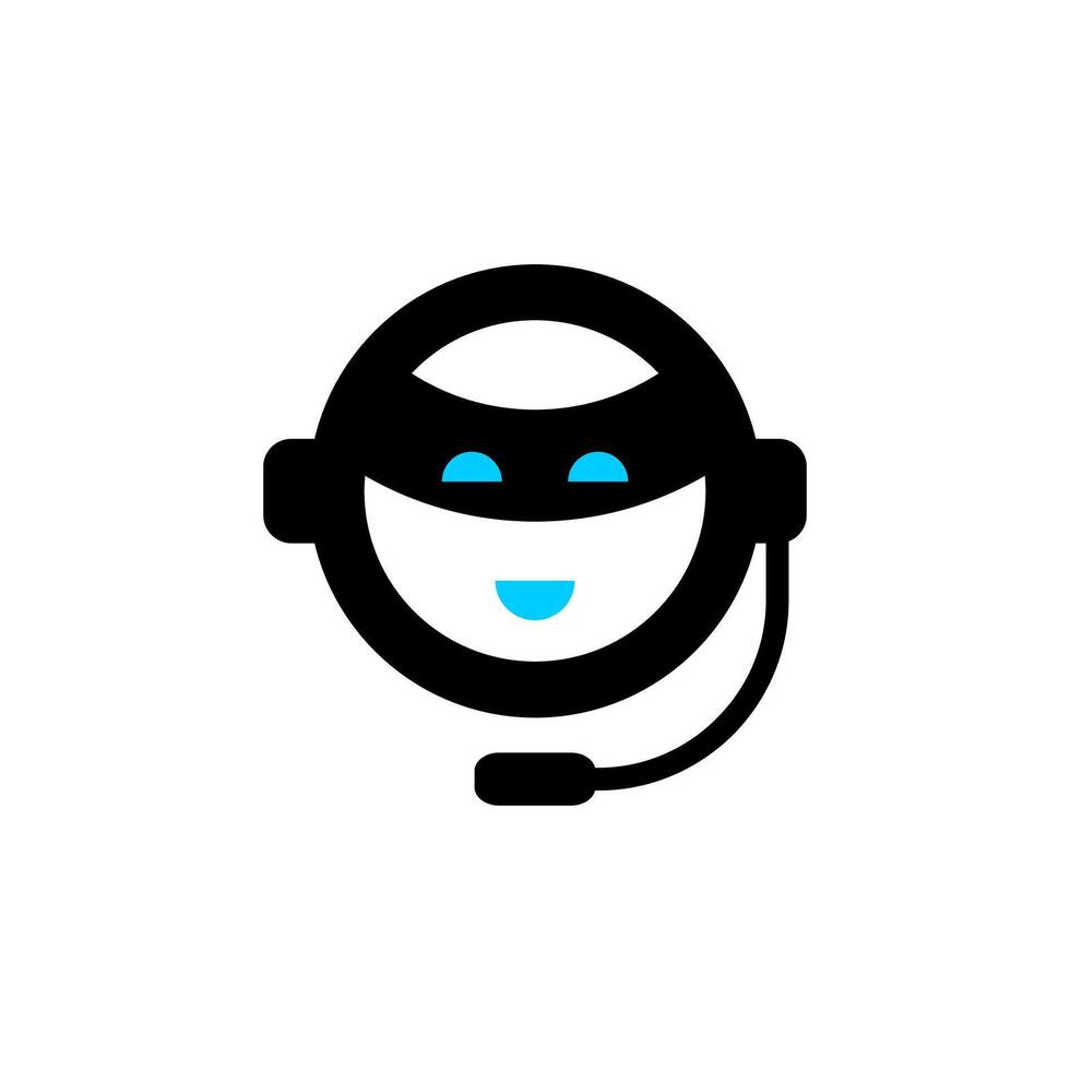 ball circle Customer Service Digital icon or logo isolated sign symbol illustration - high quality black and color style icons vector