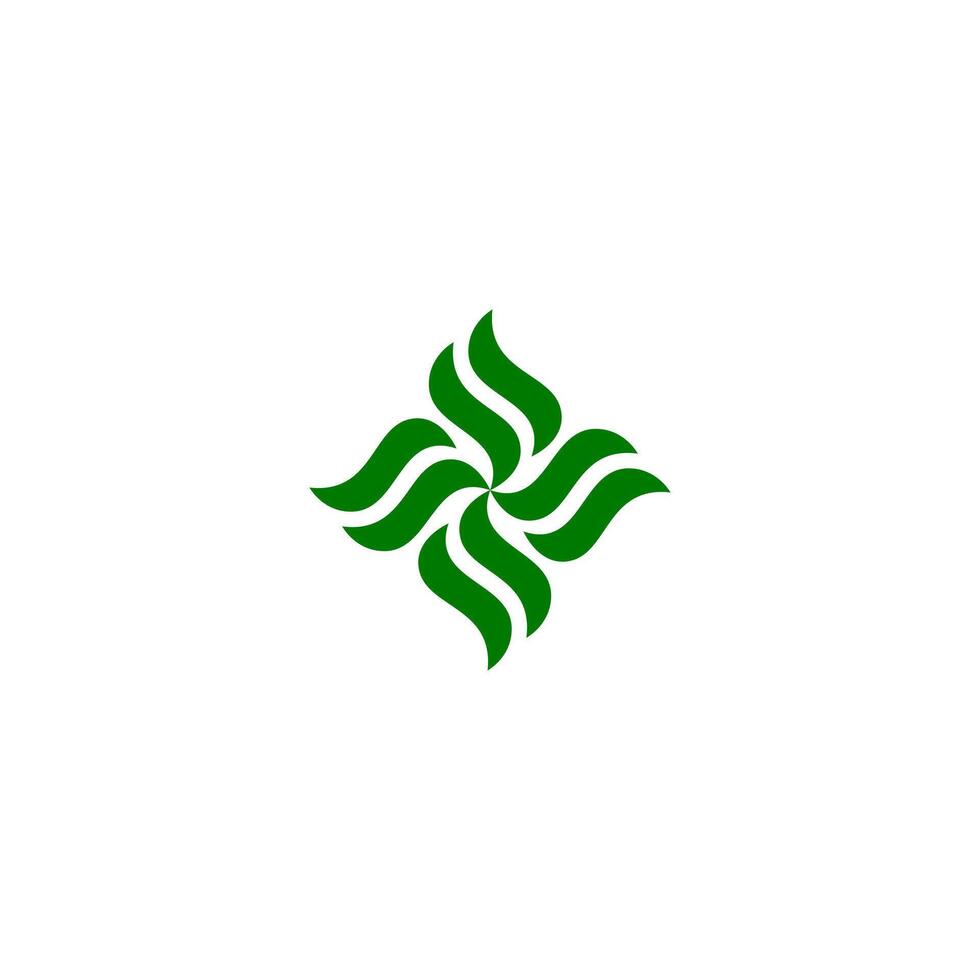 Illustration graphic of nature leaves. Good for logo vector
