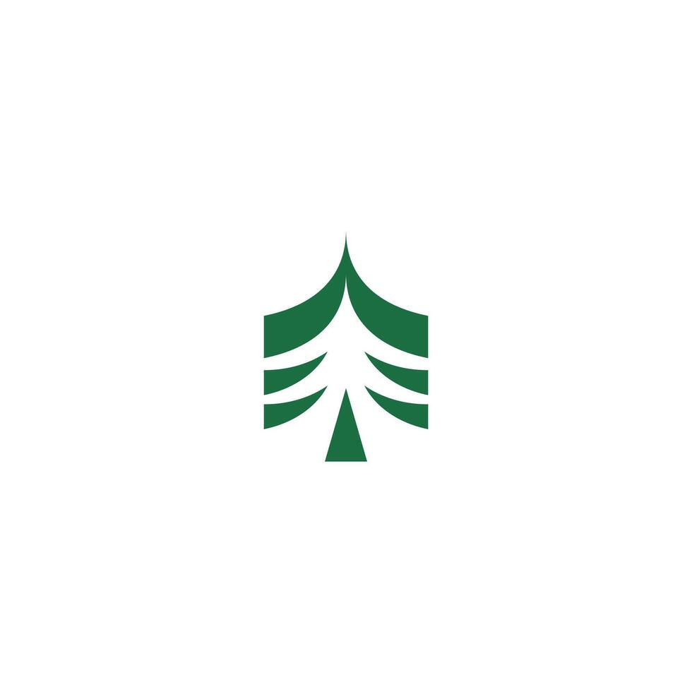 tree logo design, simple symbol for your business vector