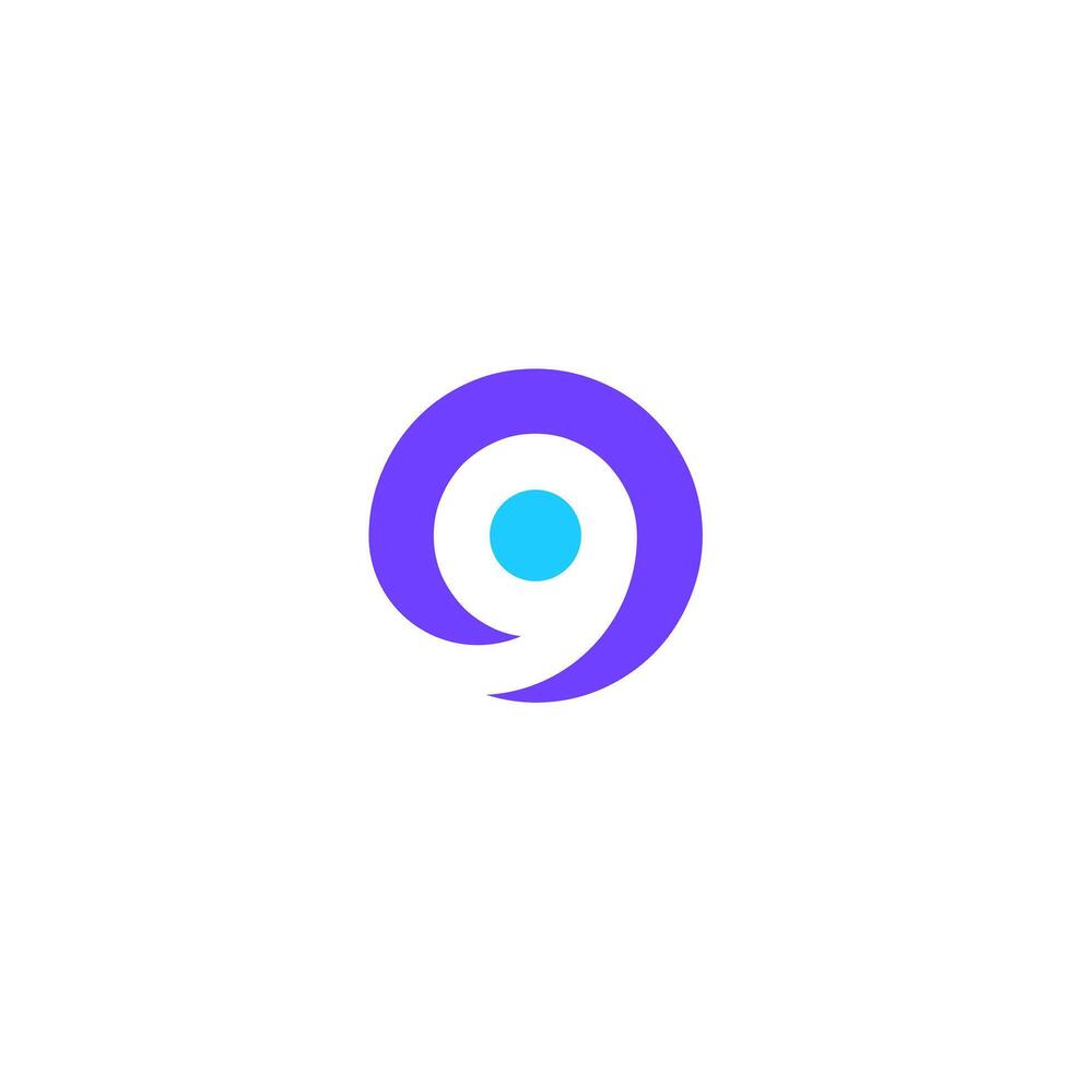 Q O logo branding smart simple future vector