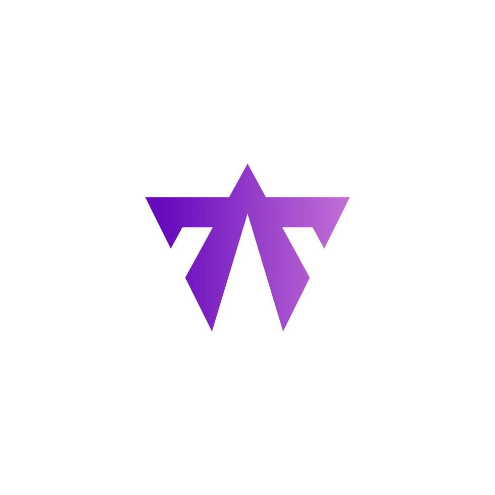 AT, TA arrow Letter Monogram Logo. Suitable for Business sport, technology, fashion, digital And future creative Business vector