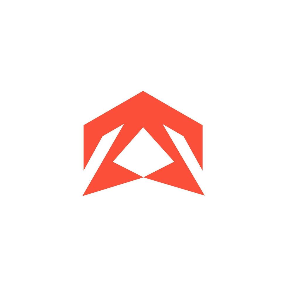 letter Ta Rocket up Logo. Suitable for Business sport, technology, fashion, digital And future creative Business vector