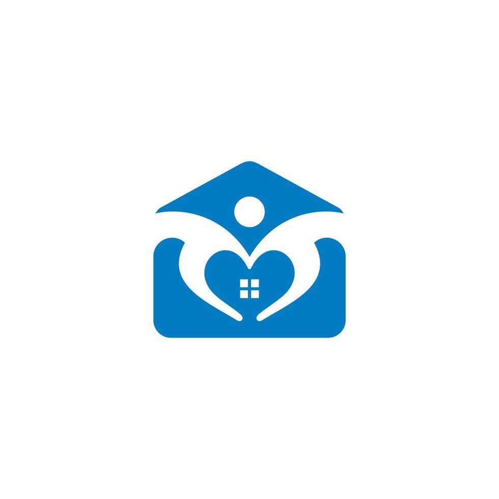 House Care logo Template, Medical House Logo vector