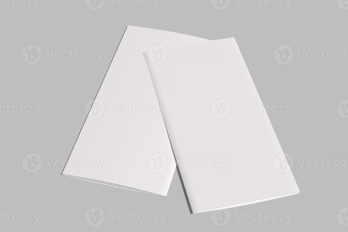 trifold brochure mockup blank photo
