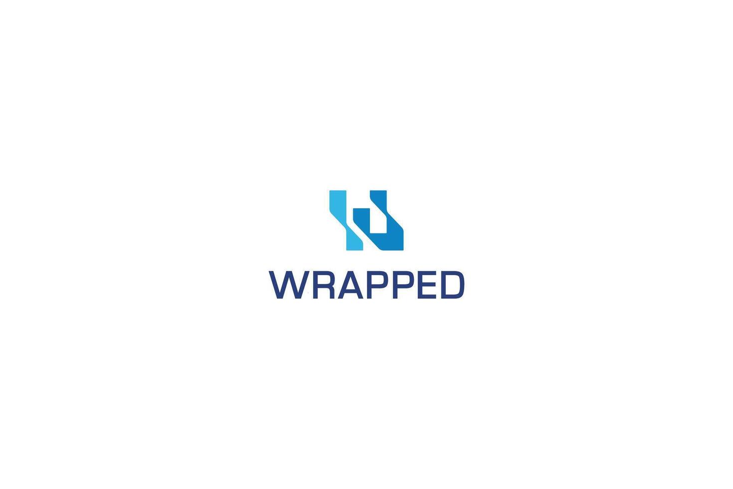 Letter w modern creative logo vector