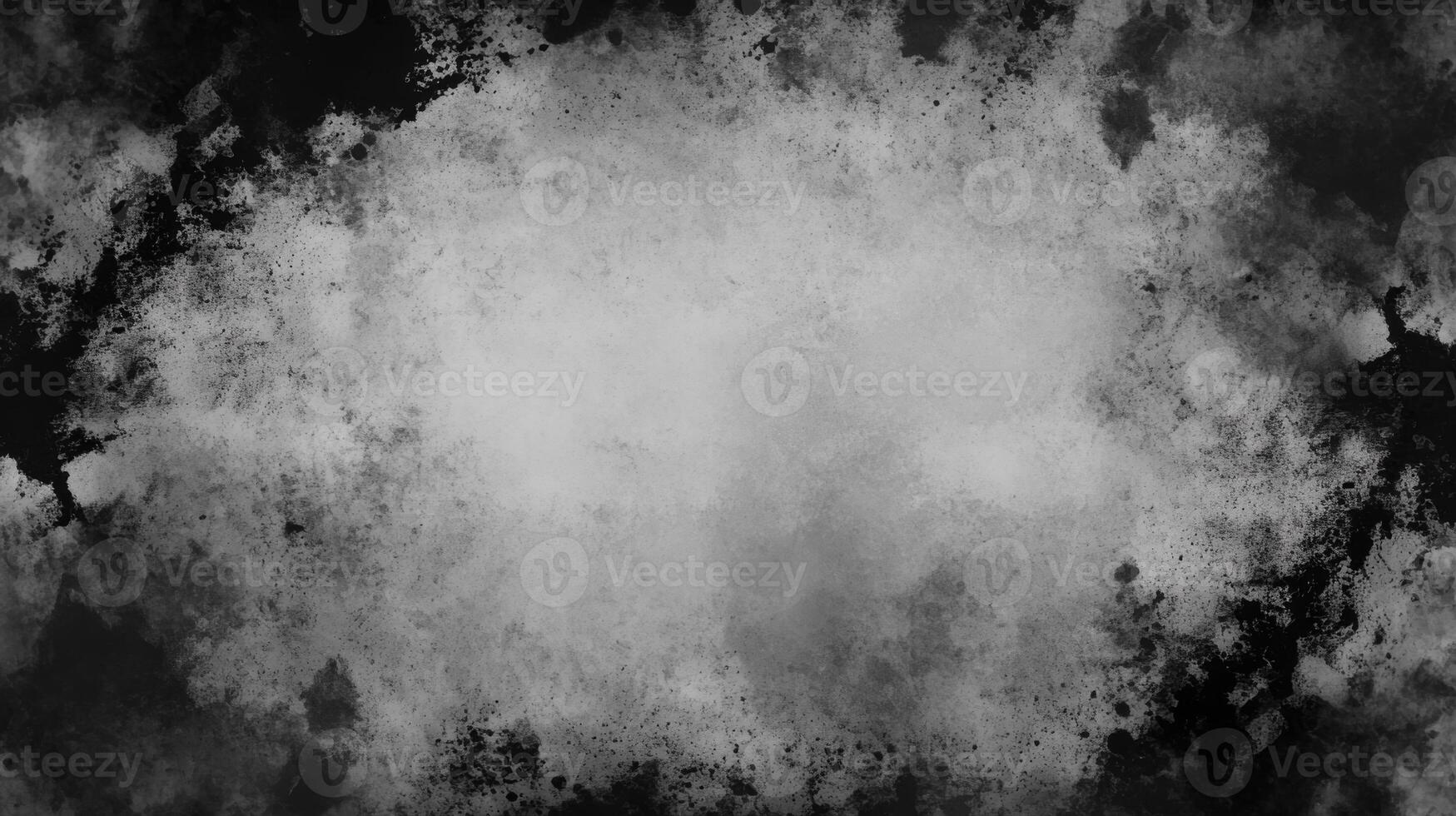 A monochrome abstract pattern with dark edges surrounding a light center space photo