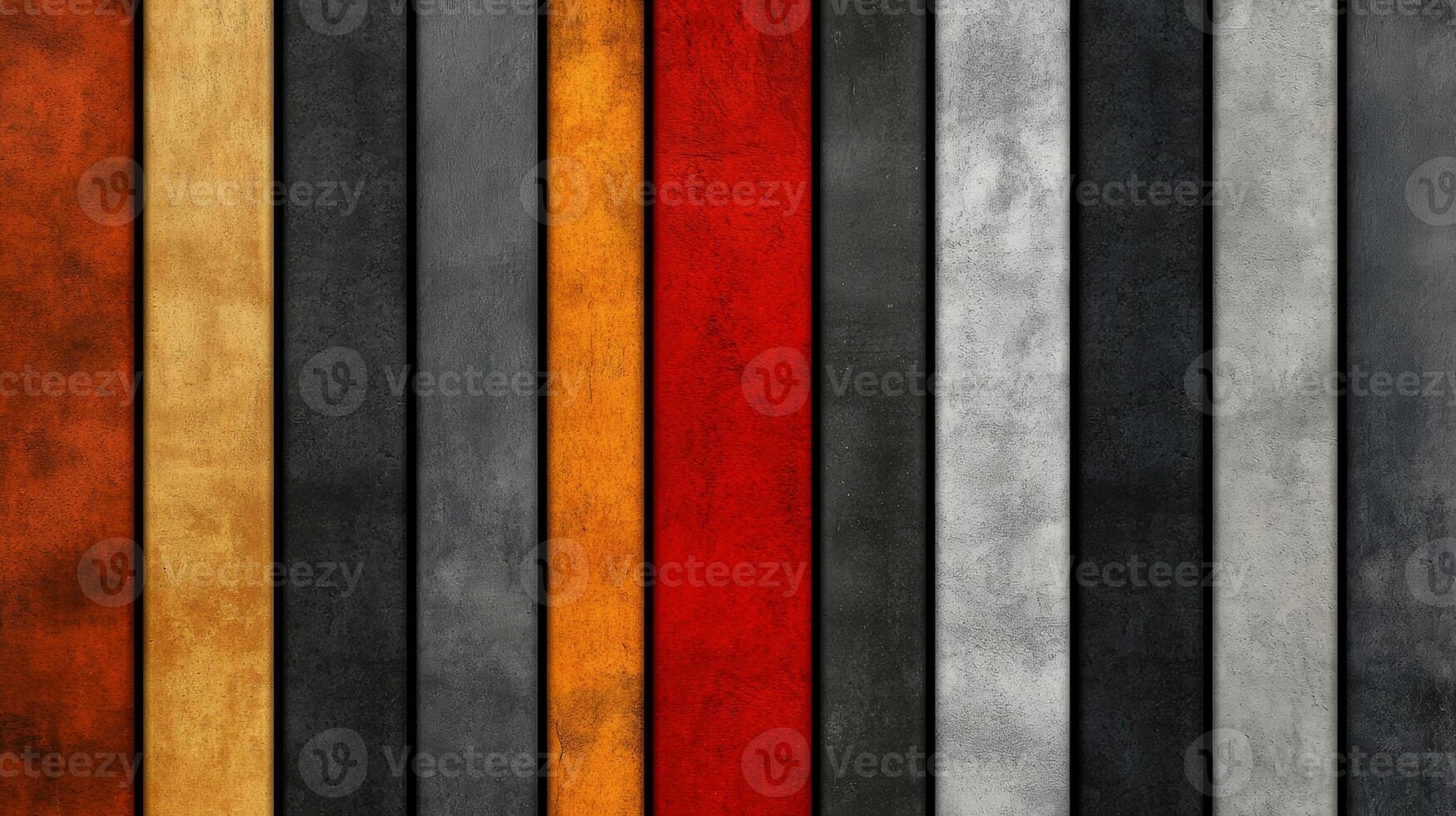 Textured Wood Planks with Various Colors photo