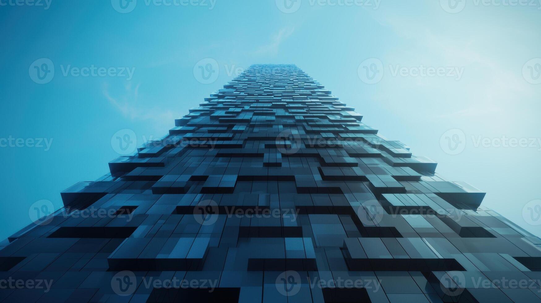 Modern Skyscraper Design with Innovative Structures photo