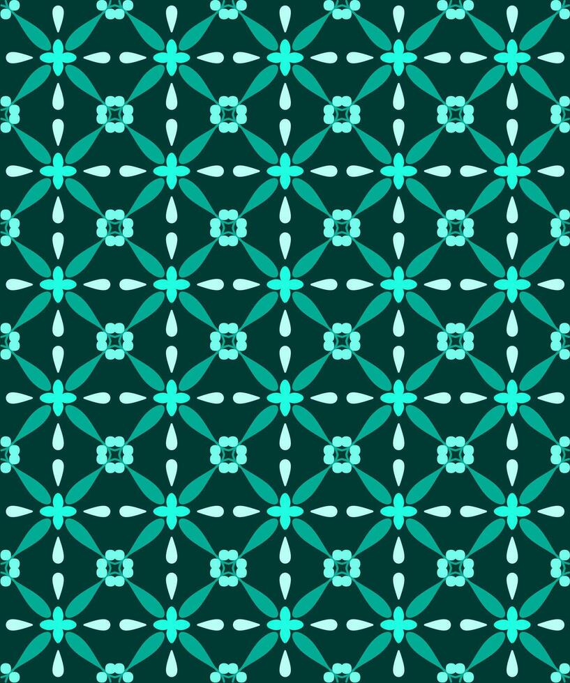 Vintage Inspired Light Blue Pattern vector