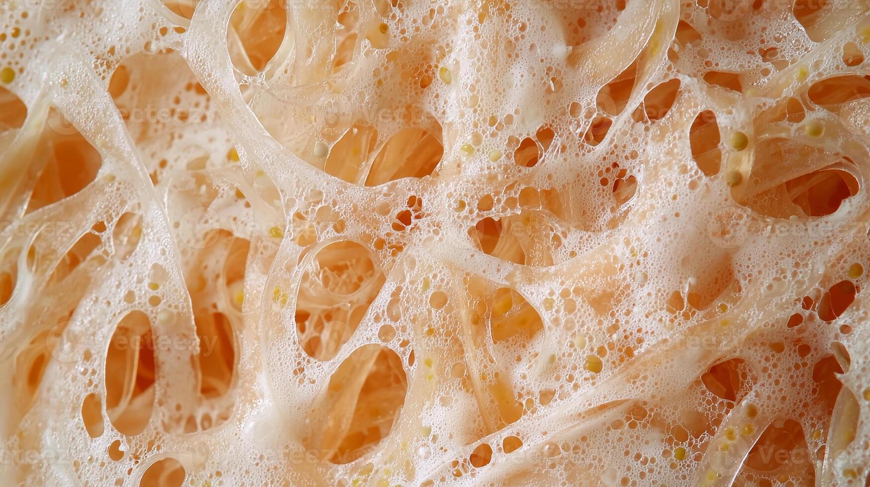 Close-Up of Ethereal Soap Foam and Bubbles Texture photo
