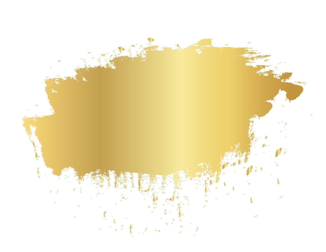gold brush marks, gold color stain, golden brush stroke, gold texture with hand drawn vector