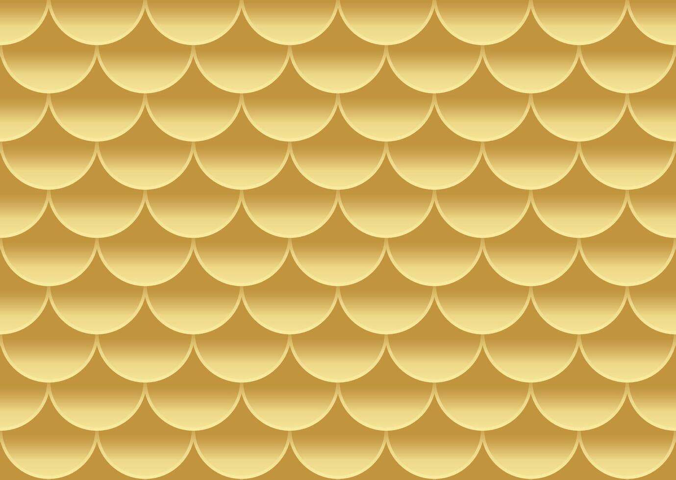 golden fish scales, mermaid tail pattern golden, golden tile pattern line, gold colored half circle motif texture vector