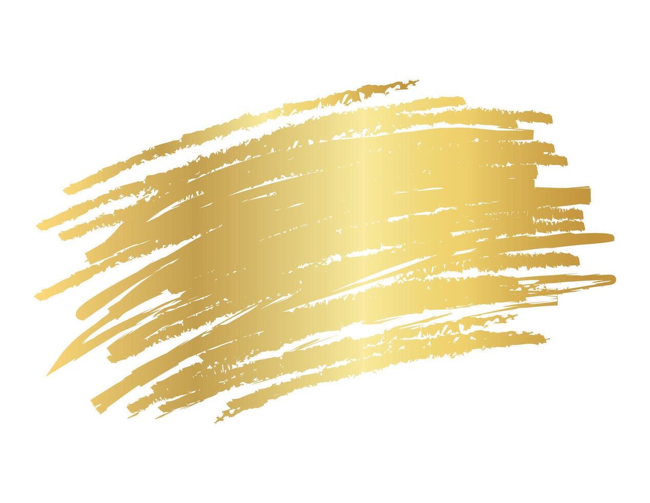 golden brush marks, gold color stain, golden brush stroke, golden texture with hand drawn vector