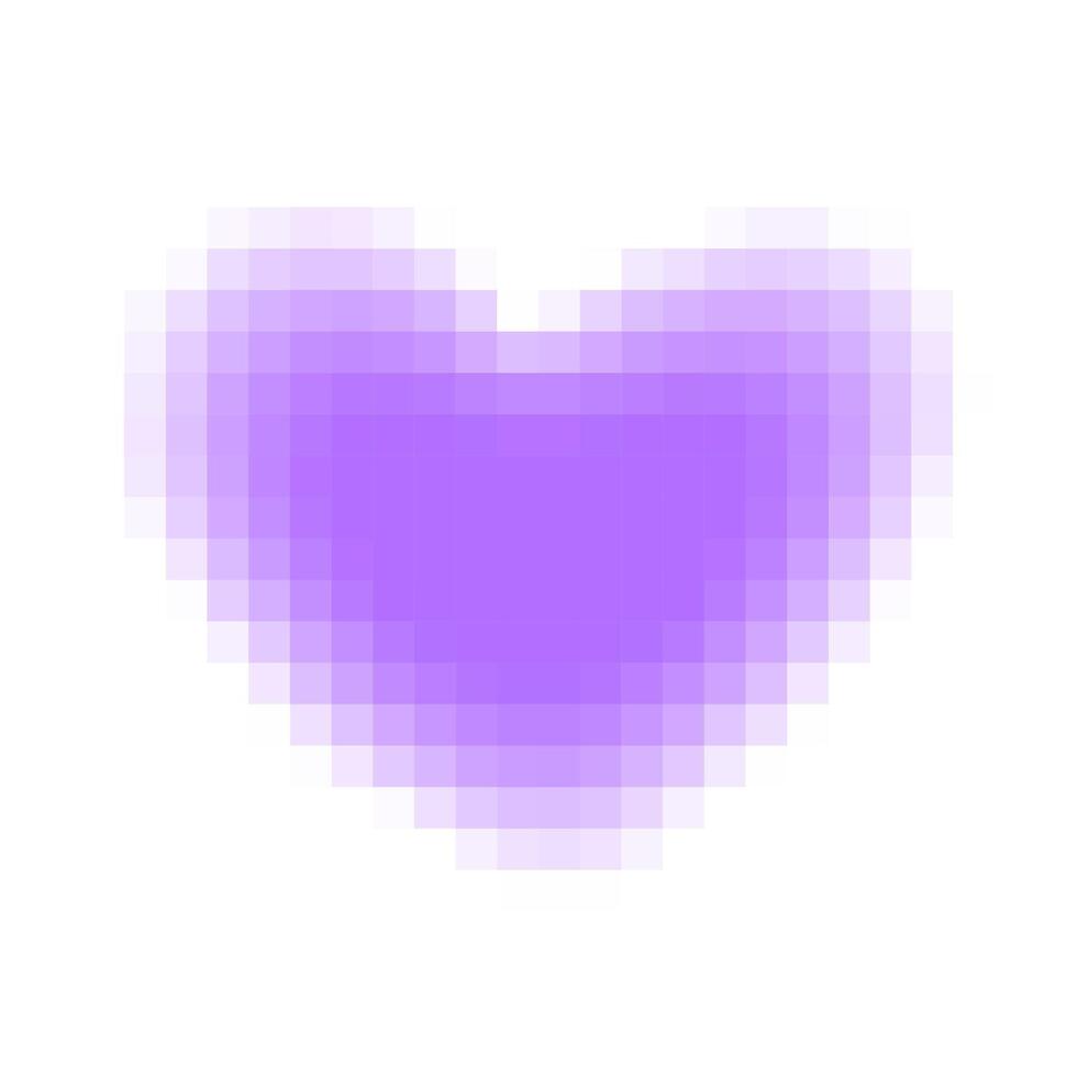 blur purple heart shape white for valentine background vector