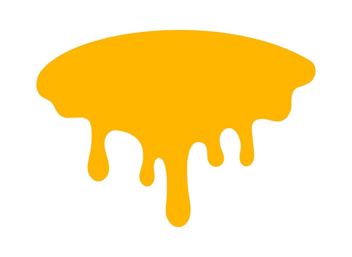 dripping honey shape, droplet honey, melting honey, honey splash shape, sweet liquid vector