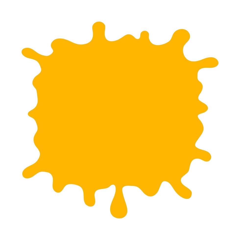 dripping honey shape, melting honey, honey splash shape, droplet honey, sweet liquid vector