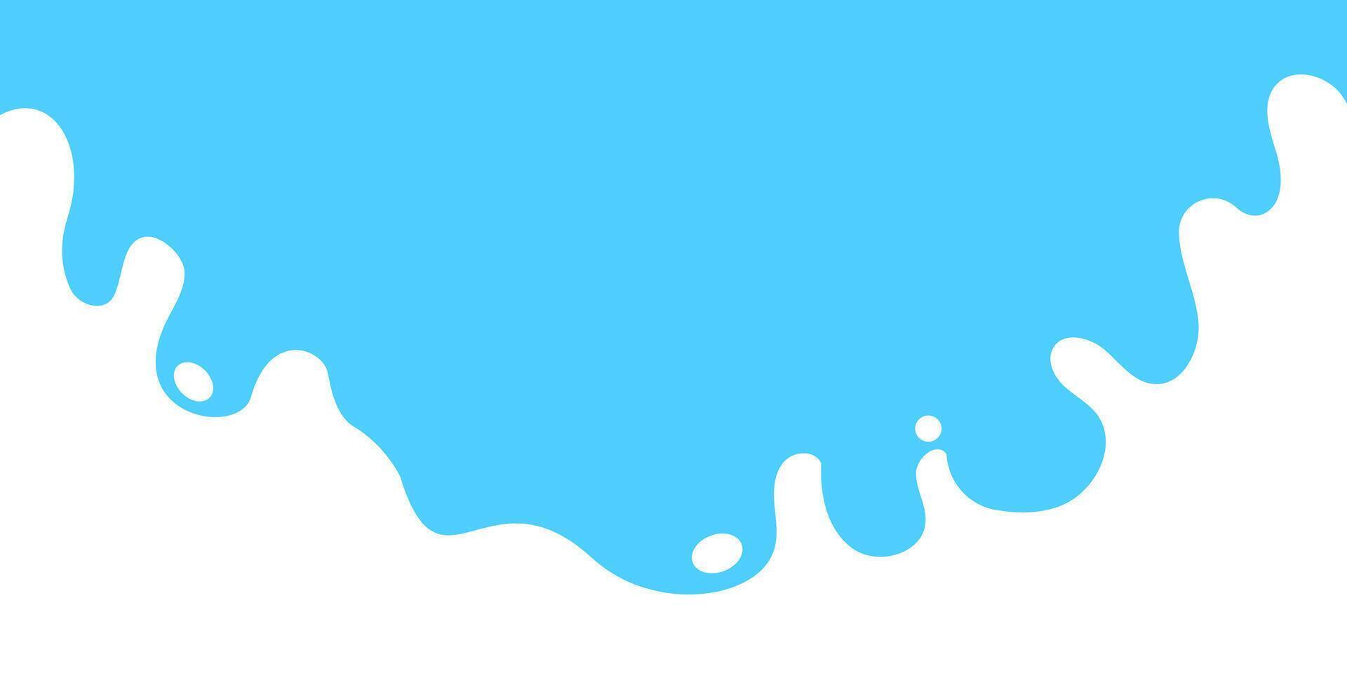 milk, milk simple shape for banner background, milk waves, milk splashes for advertising dairy products vector