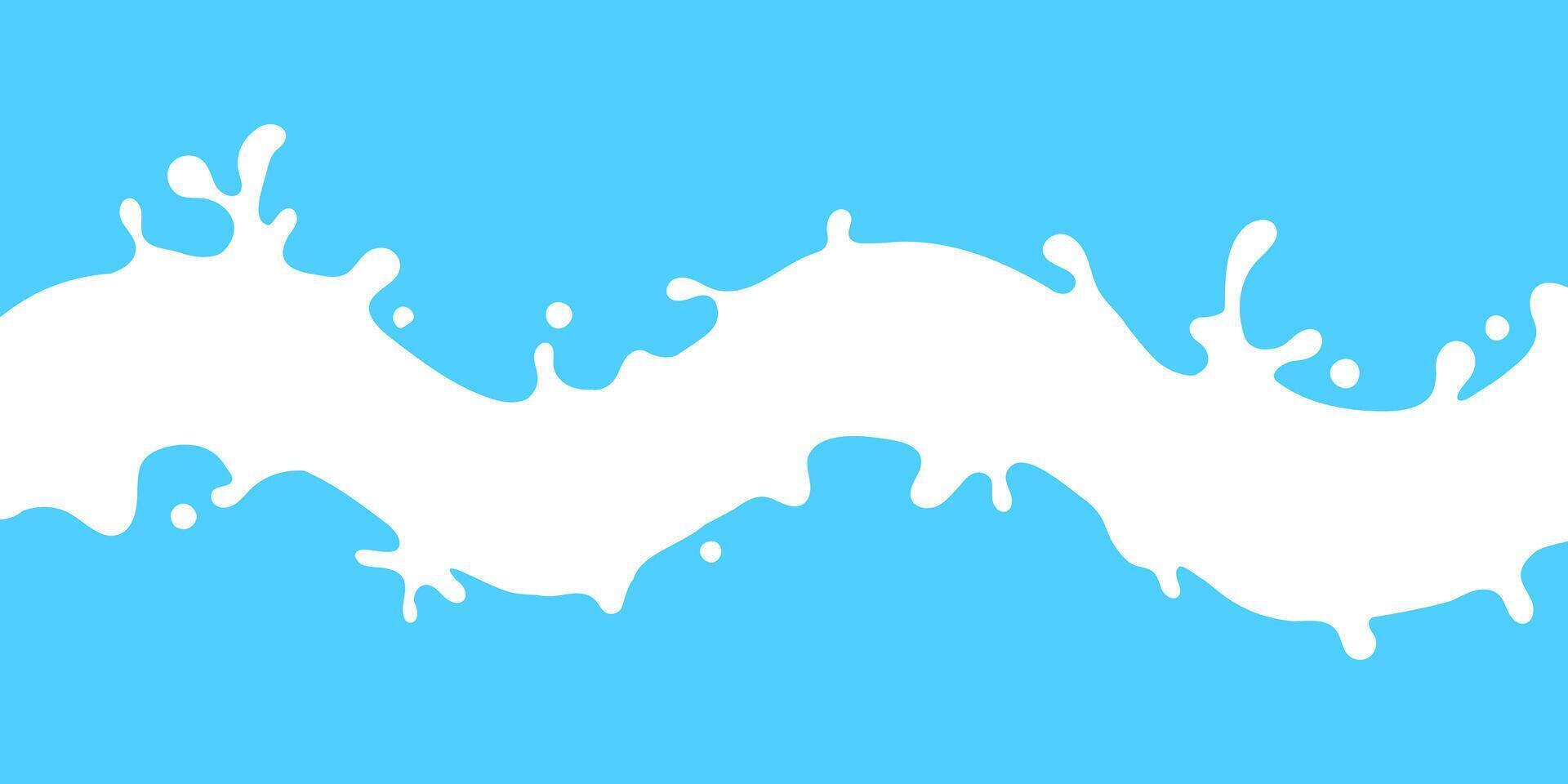 milk splash, milk shape for a banner background vector