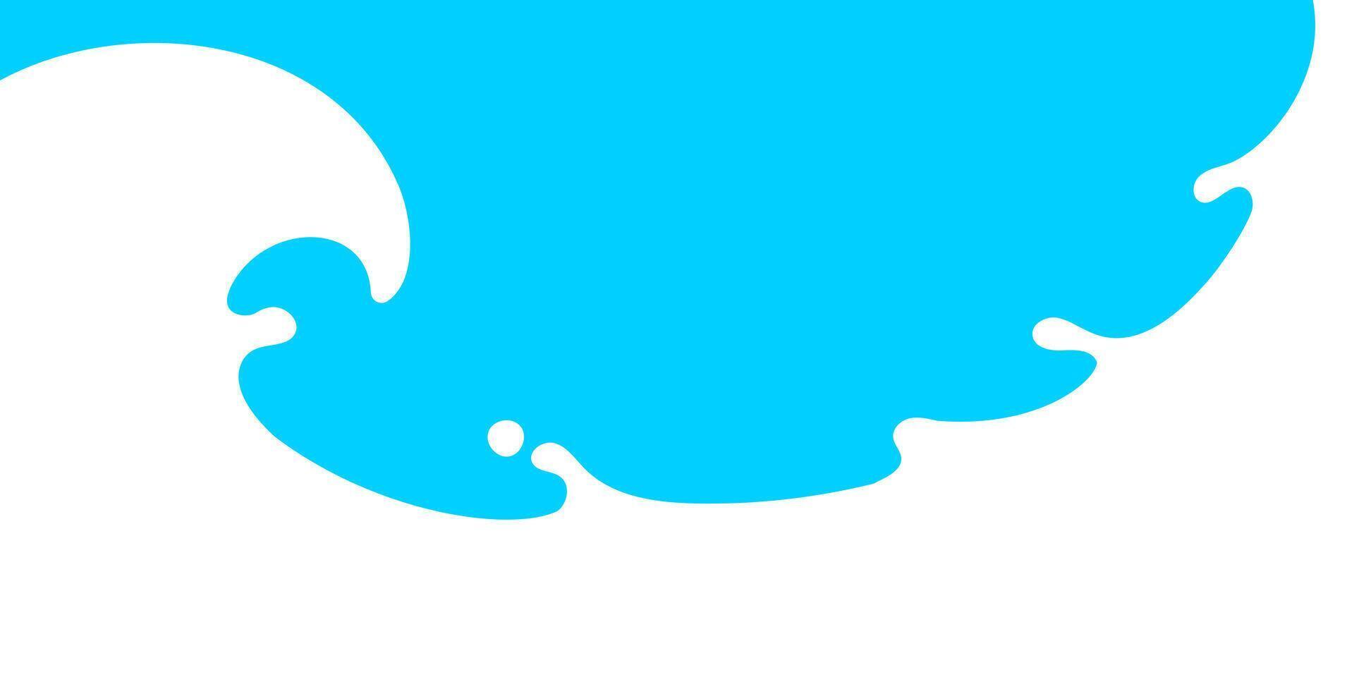 milk waves, milk simple shape for banner background, milk splash, milk splashes for advertising dairy products vector