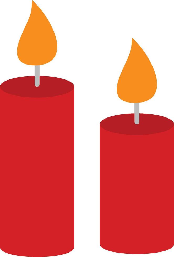 Candles icon image. Suitable for mobile apps, web apps and print media. vector