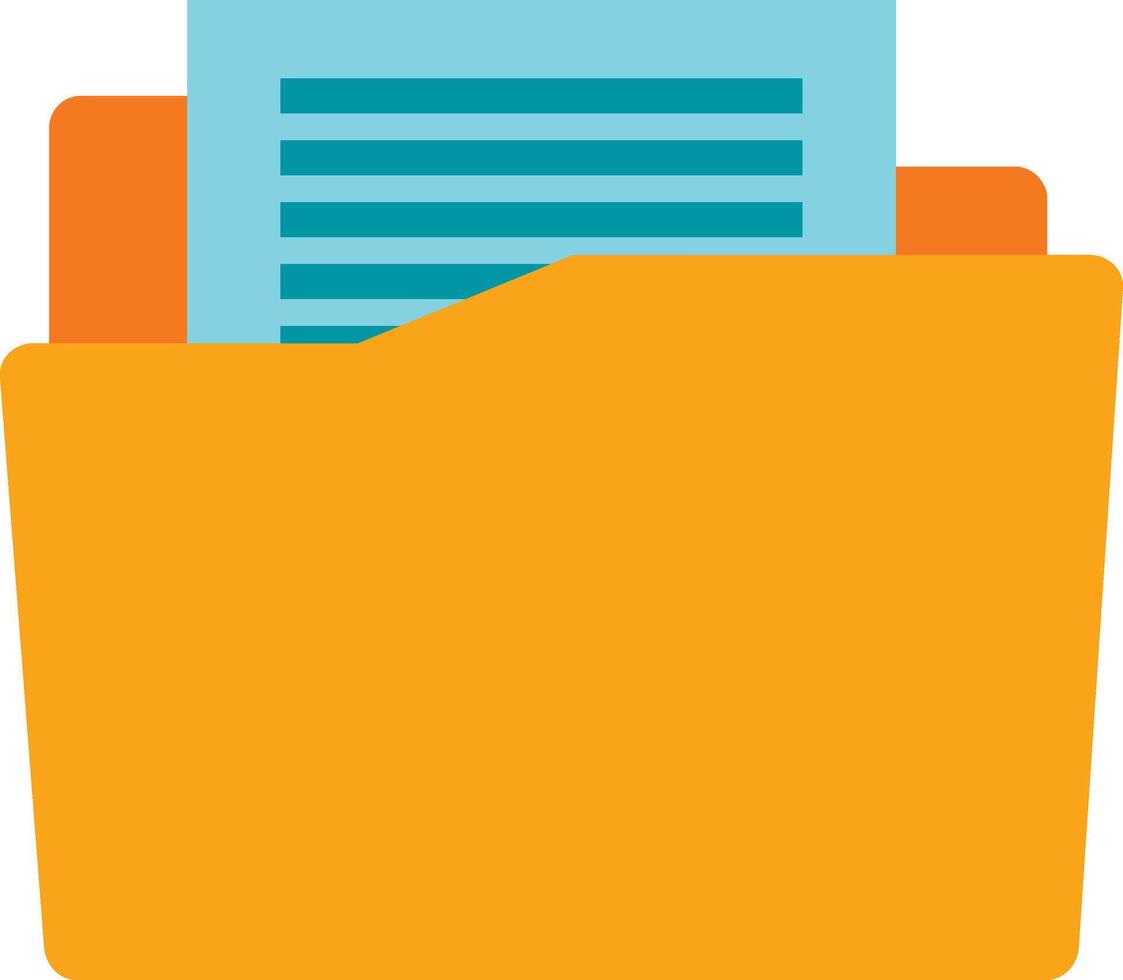 Documents icon image. Suitable for mobile apps, web apps and print media. vector