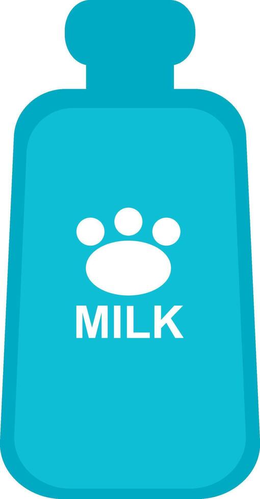 Milk Bottle icon image. Suitable for mobile apps, web apps and print media. vector