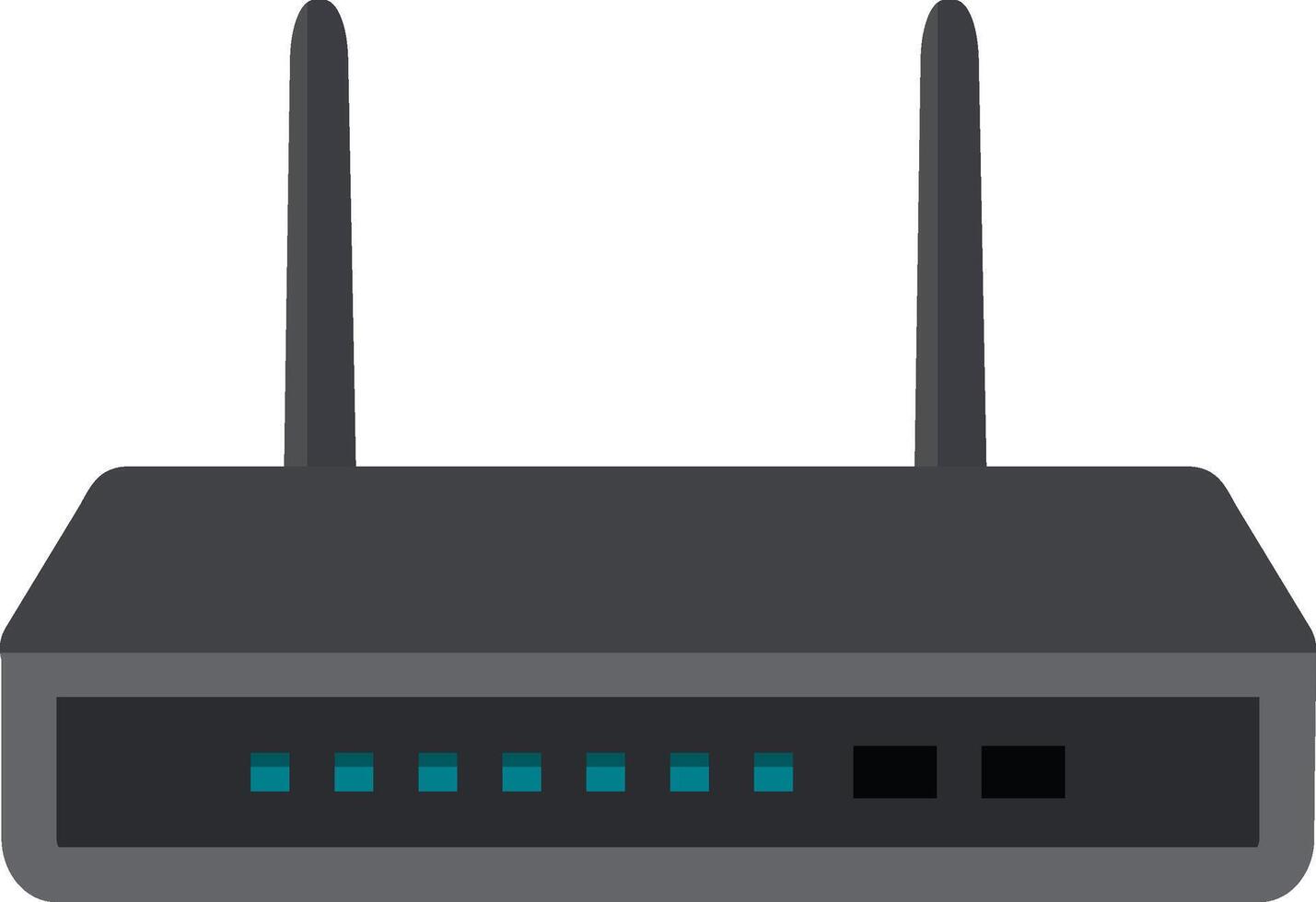 Router icon image. Suitable for mobile apps, web apps and print media. vector