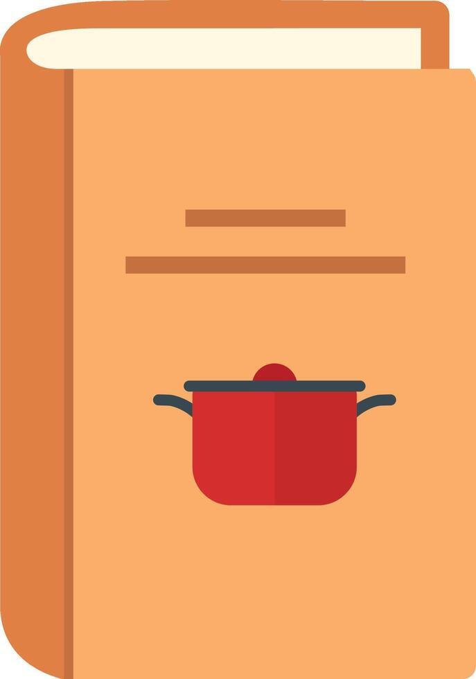 Cooking book icon illustration vector