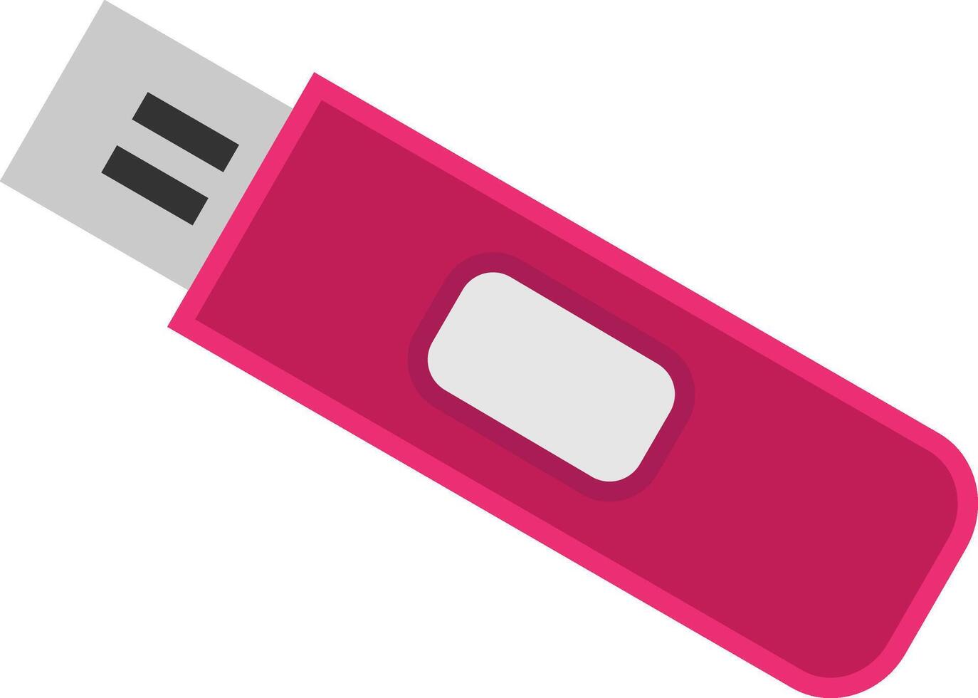 Usb flash drive icon vector