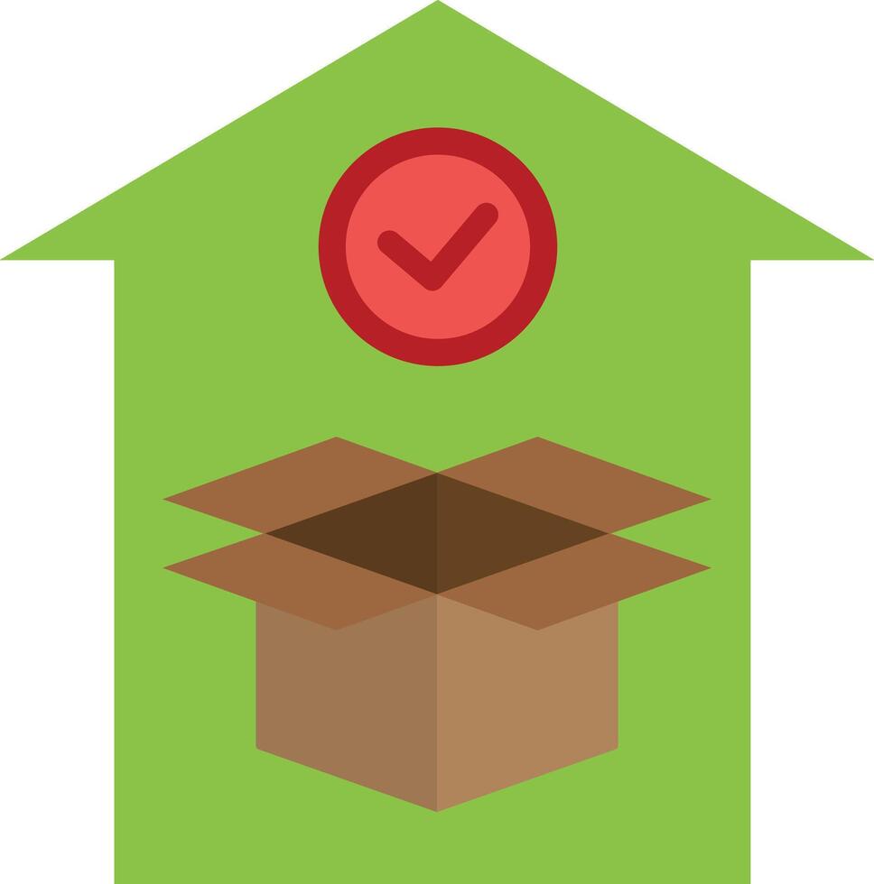 Moving to a new house vector