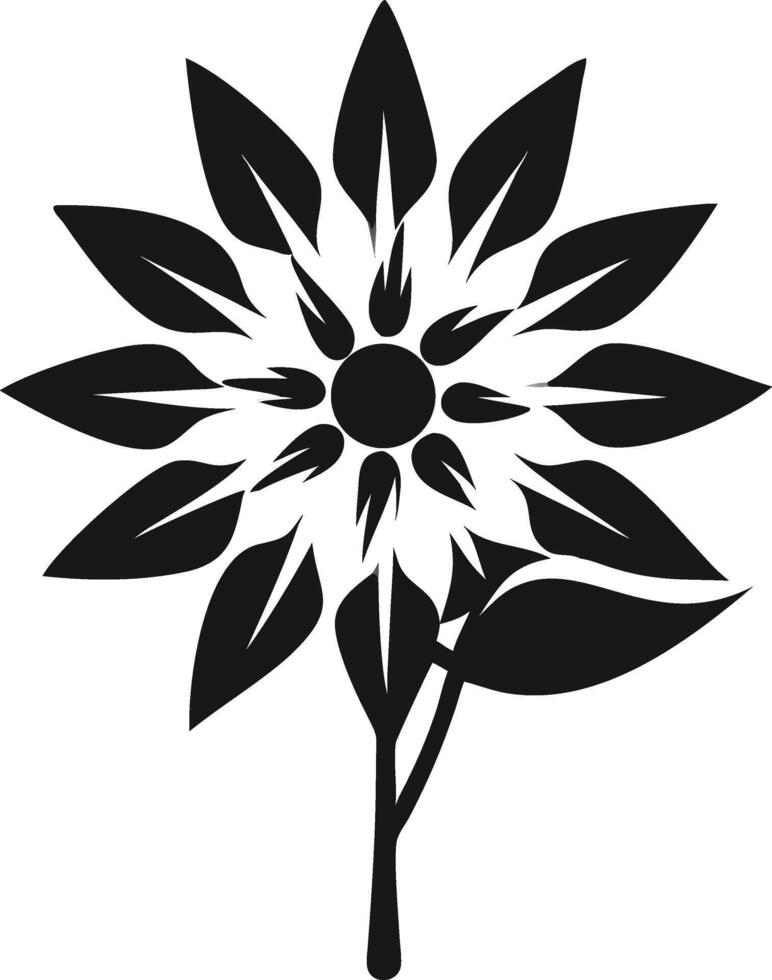 Sweet Flower Star vector