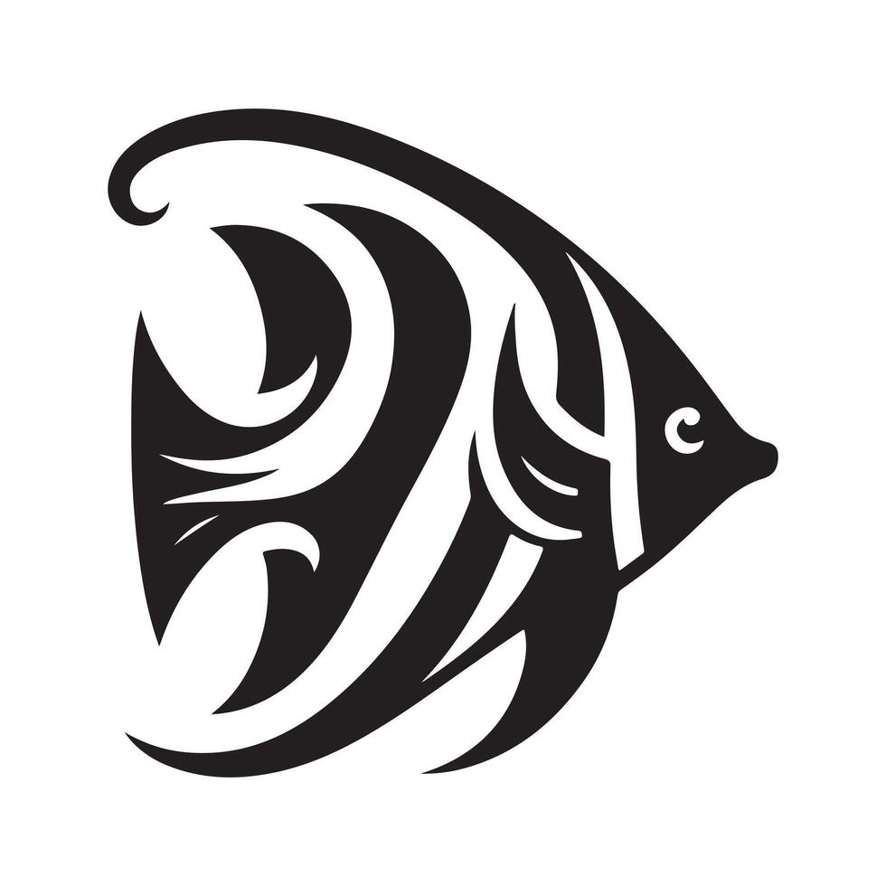 Creative Moorish Idol Black for Visual Projects vector