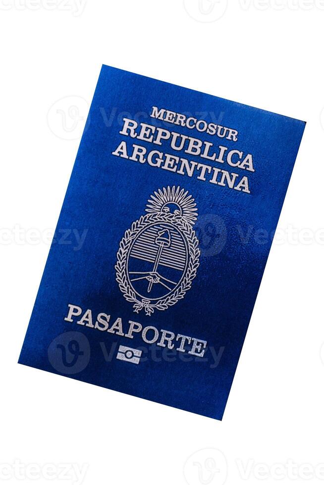 International passport of Argentina photo
