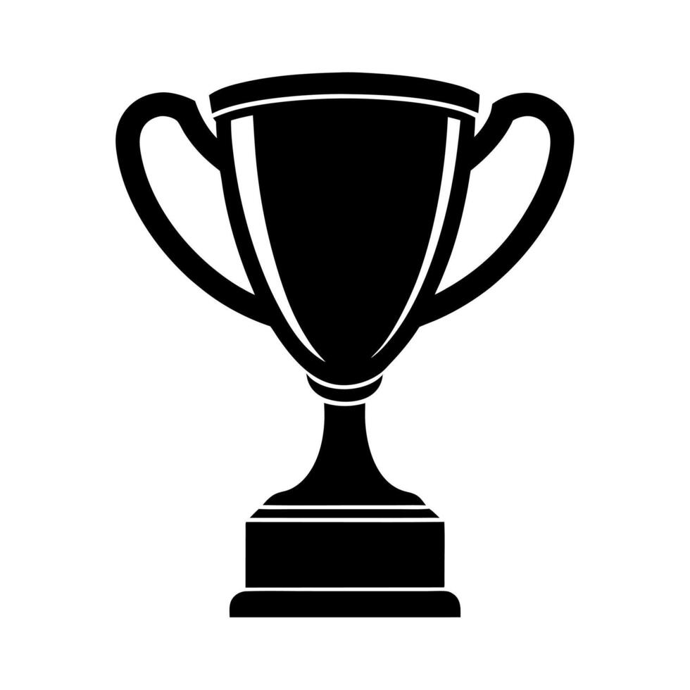 Trophy Icon Black vector
