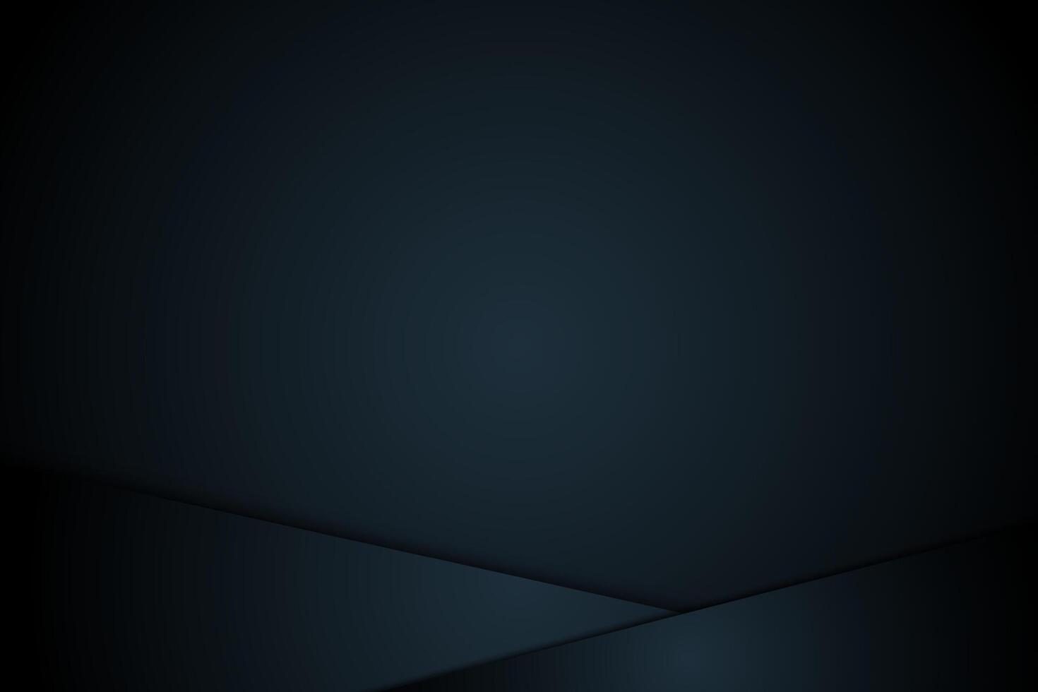 Minimalist blue premium abstract background with luxury geometric dark shapes vector