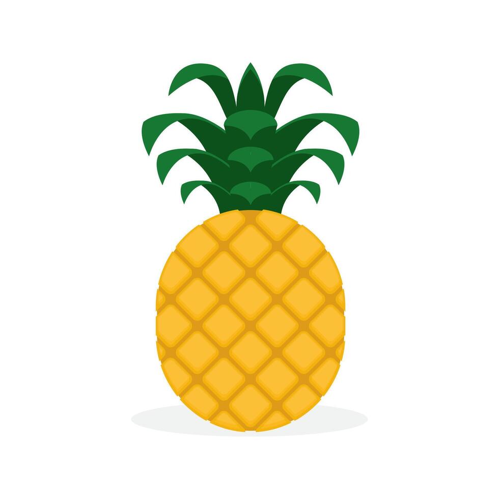 Pineapple illustration design vector