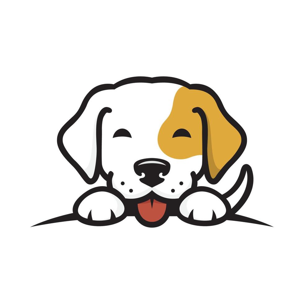 Illustration graphic of dog vector