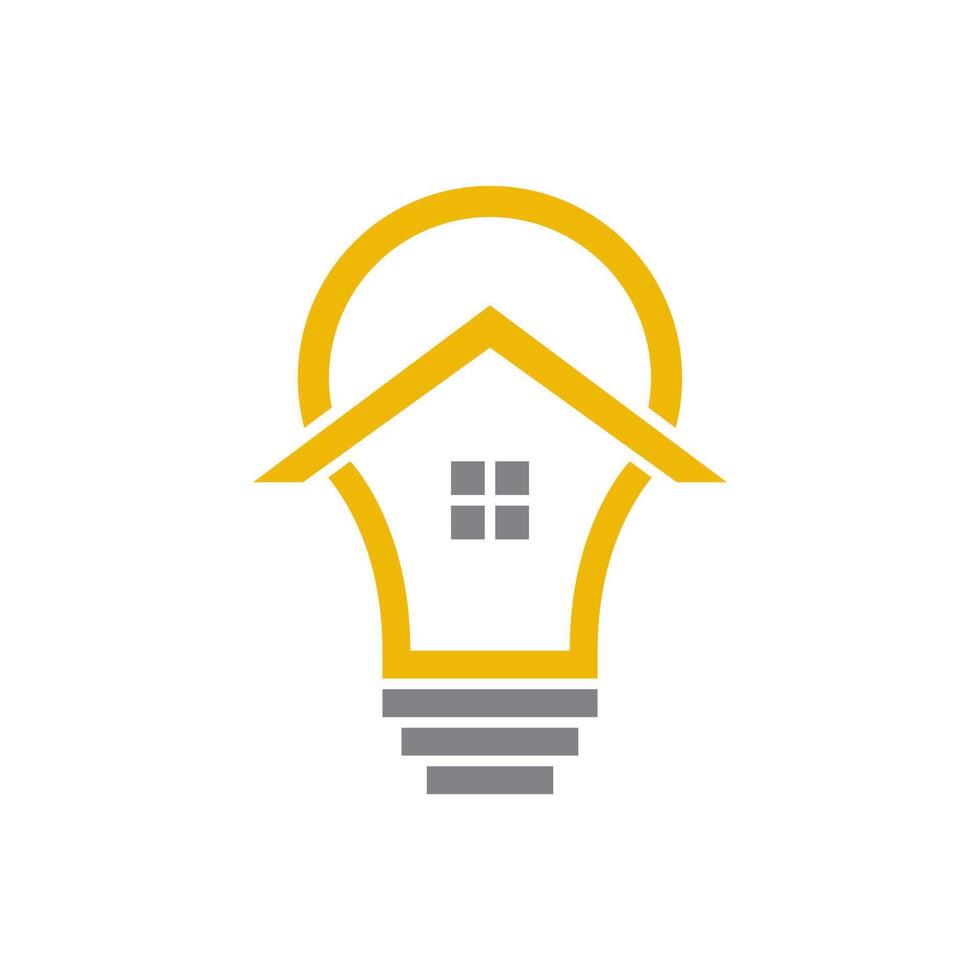 House light logo vector