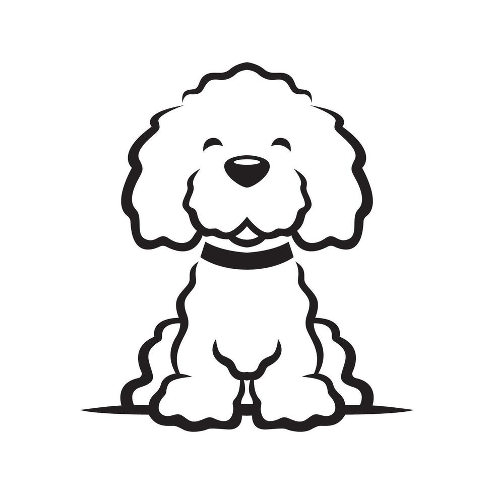 dog illustration design vector